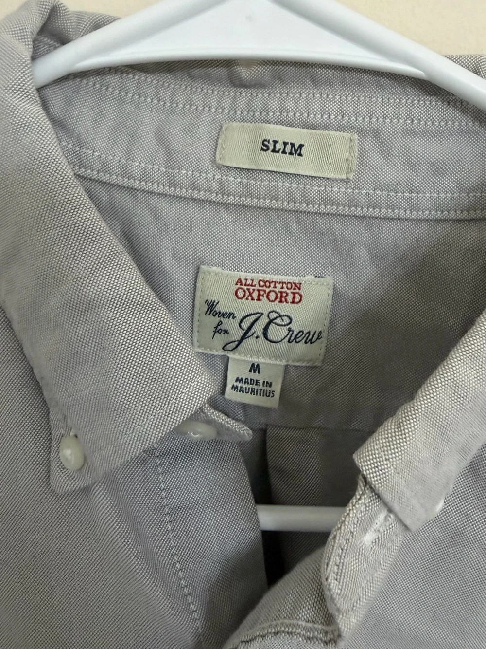 J. Crew light gray